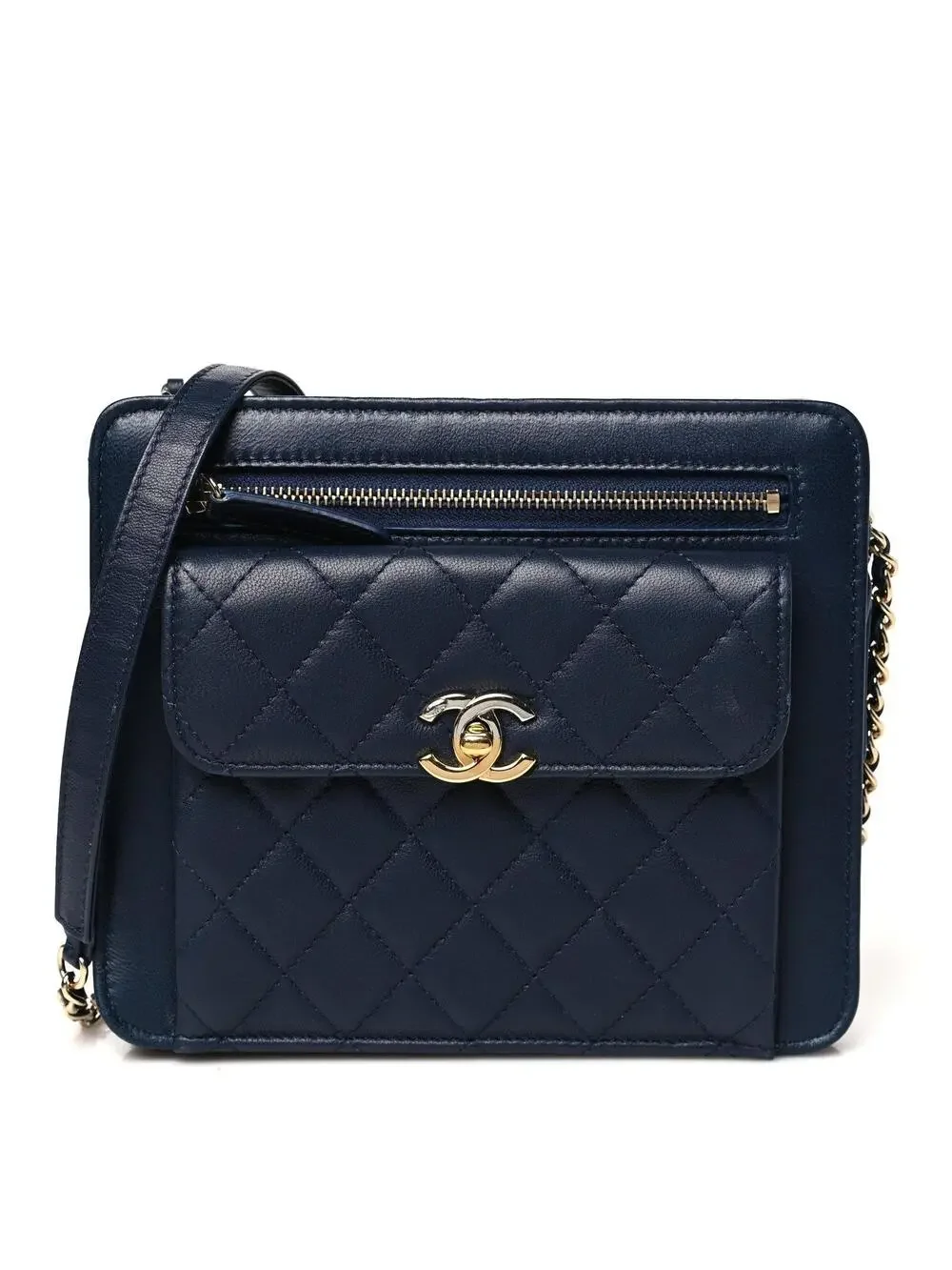 Chanel Lambskin Quilted Square Front #321903C19B